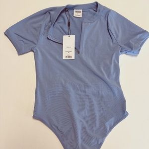 NWT Gymshark Blue Bodysuit